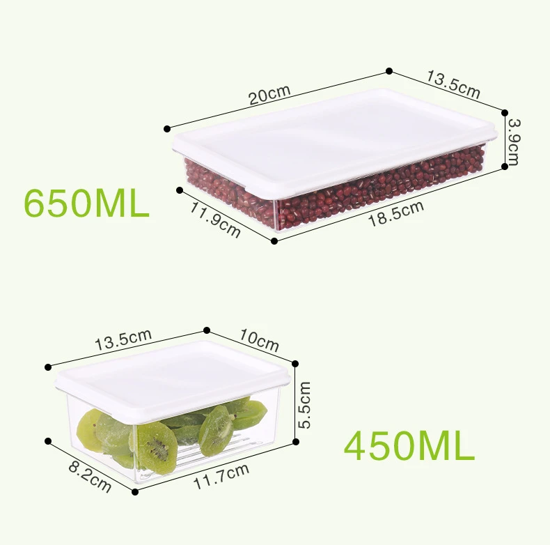 Refrigerator plastic storage box - Image 16