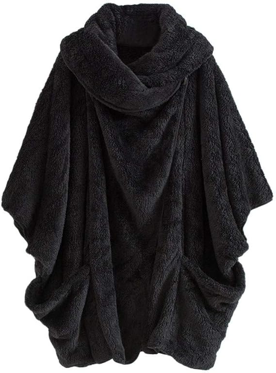 Oversized warm fleecy jacket - Image 5