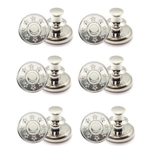 Jeans spare buttons - 6pcs