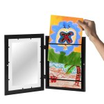 Artwork display storage frame