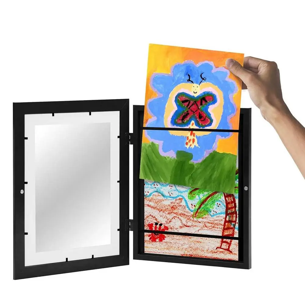Artwork display storage frame