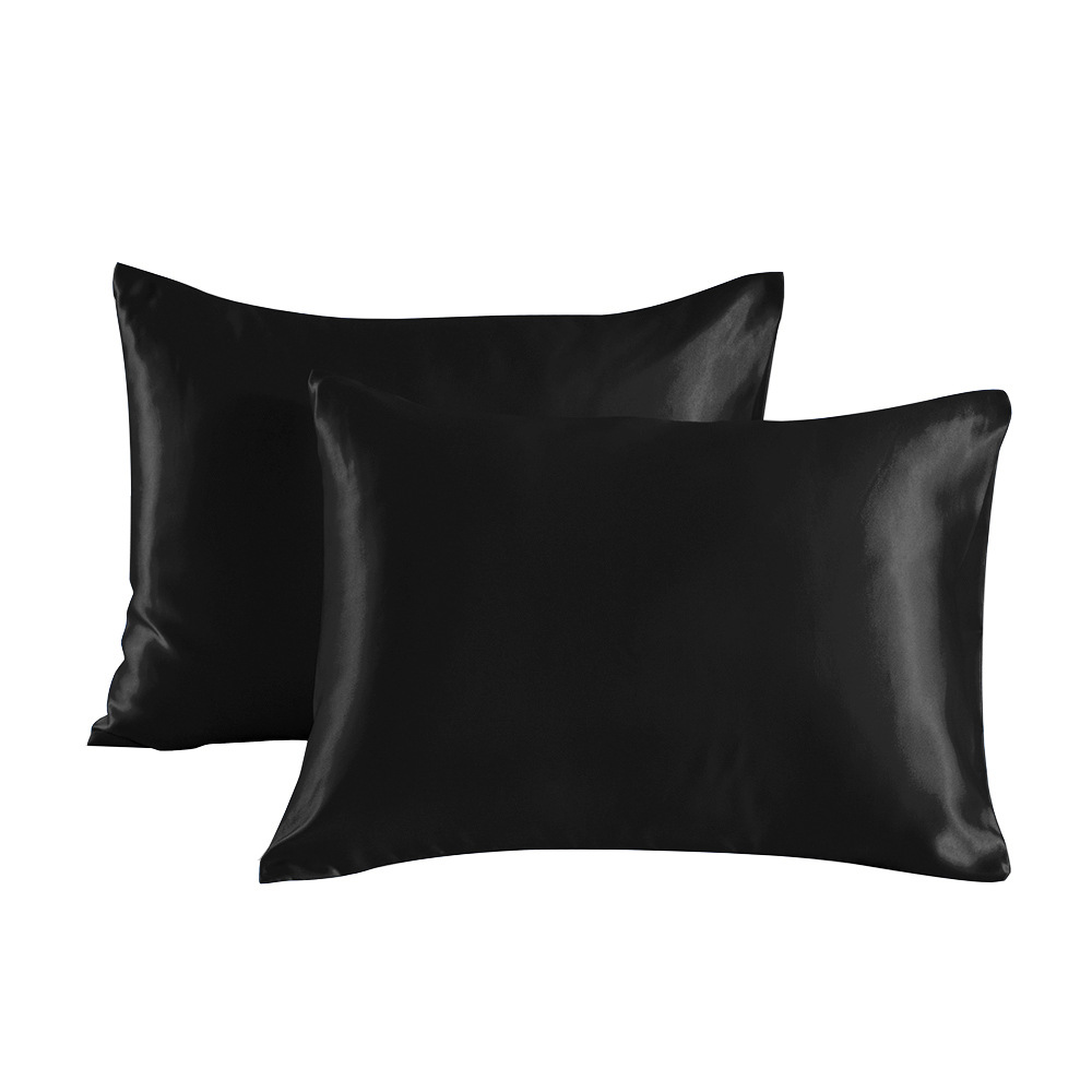 Smooth silky pillow case - 2pcs - Image 3