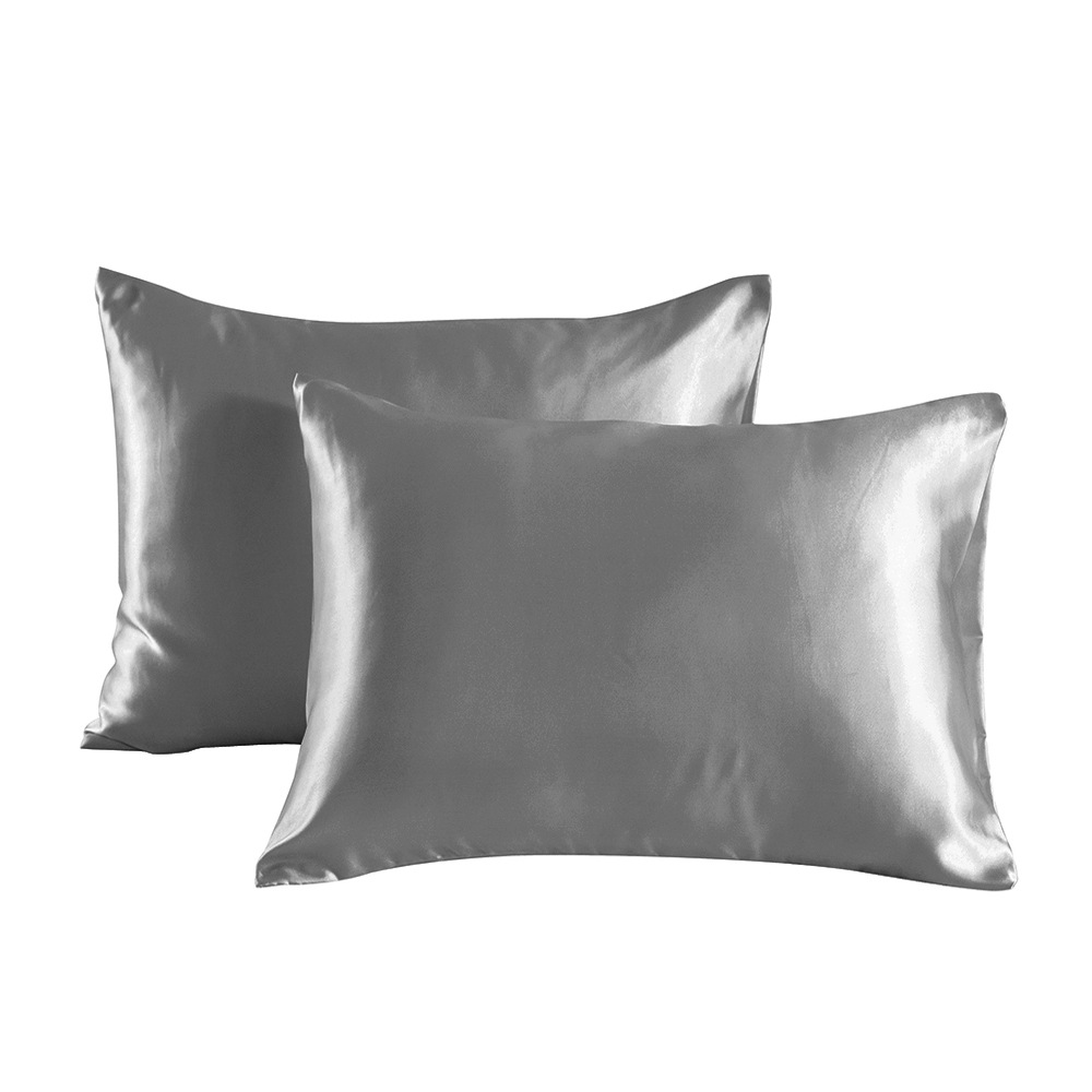Smooth silky pillow case - 2pcs - Image 5