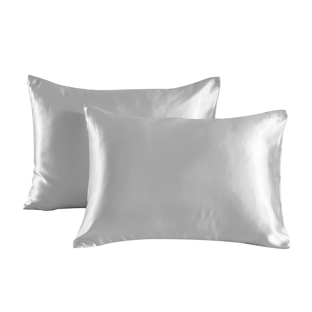 Smooth silky pillow case - 2pcs - Image 10