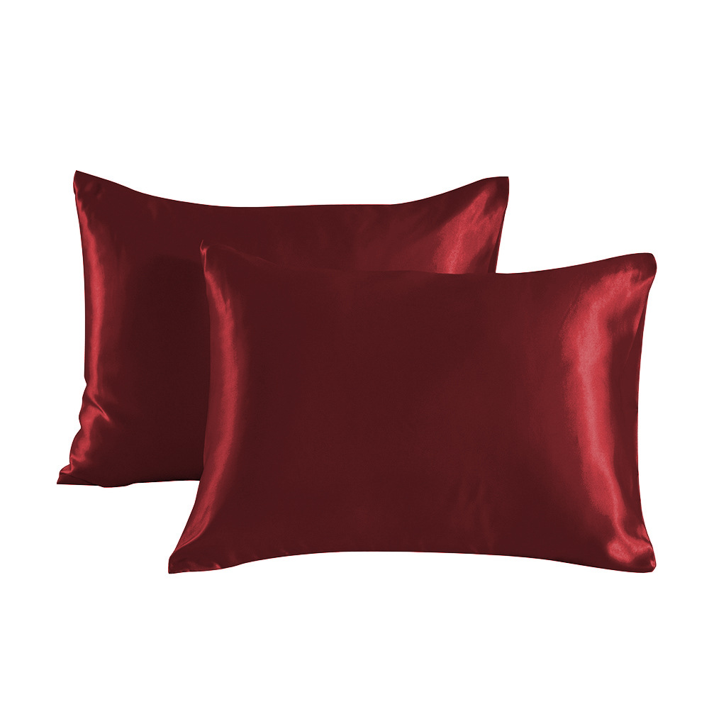 Smooth silky pillow case - 2pcs - Image 15