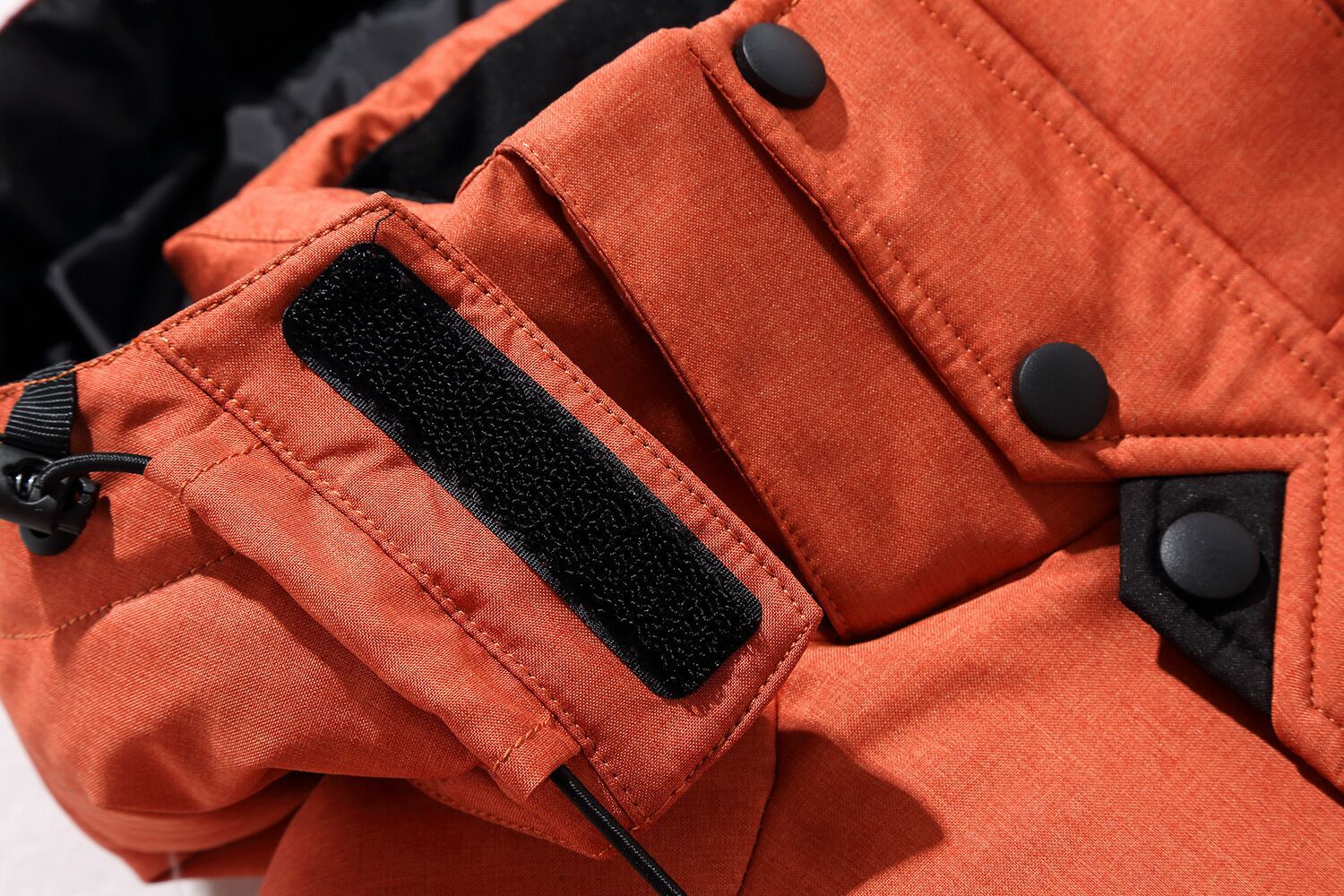 Warm hooded men's dawn jacket - Image 18