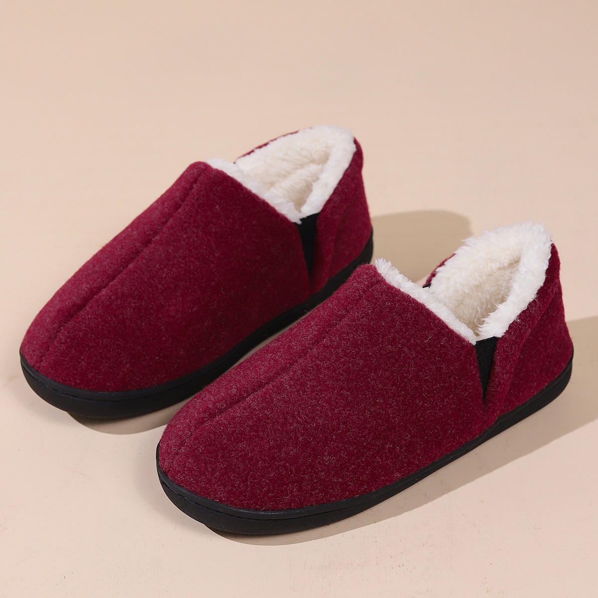 Warm unisex slip on indoor shoes - Image 2