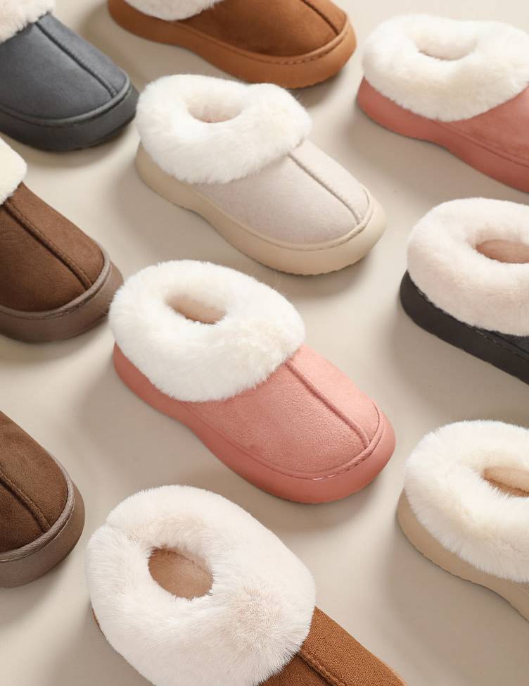 Warm indoor platform slippers - Image 3