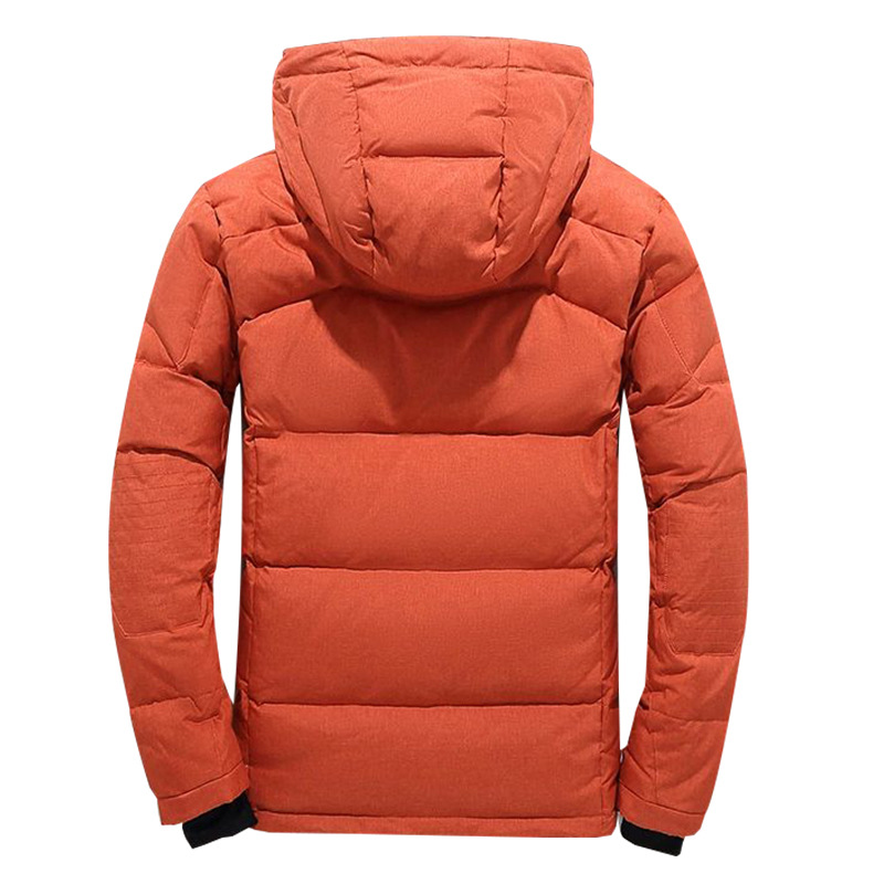 Warm hooded men's dawn jacket - Image 12