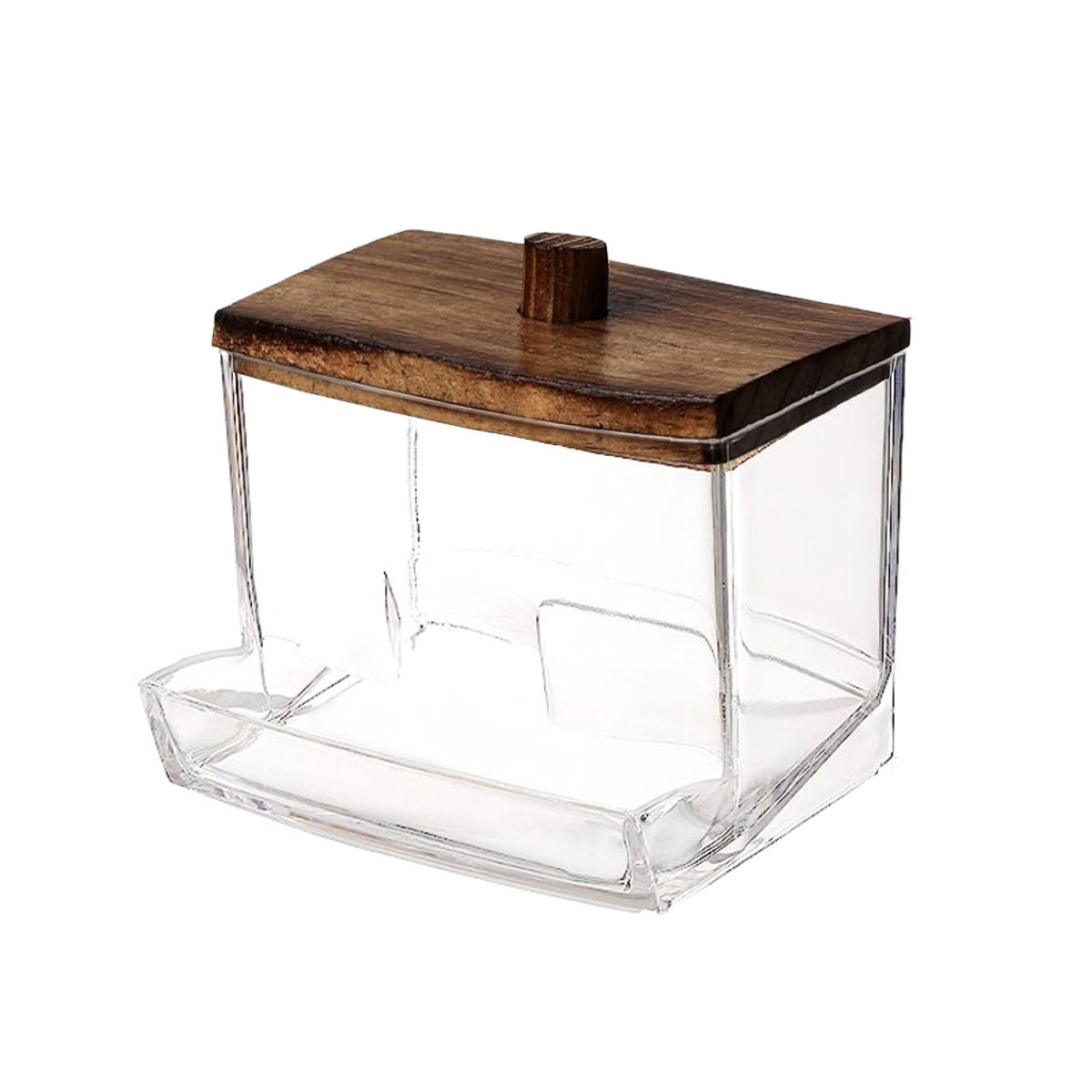 Multi-purpose clear bathroom accessory container set - Image 4