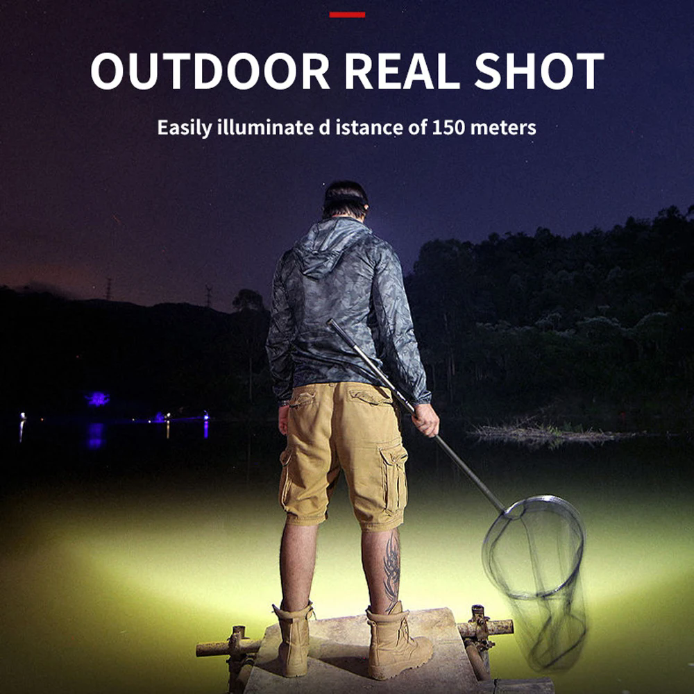 5 LED rechargeable headlamp - Image 8