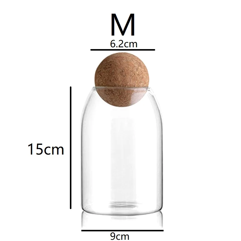 Kitchen clear glass storage jar - Image 7