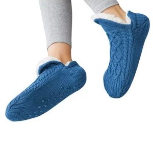 Non-slip thermal slipper socks