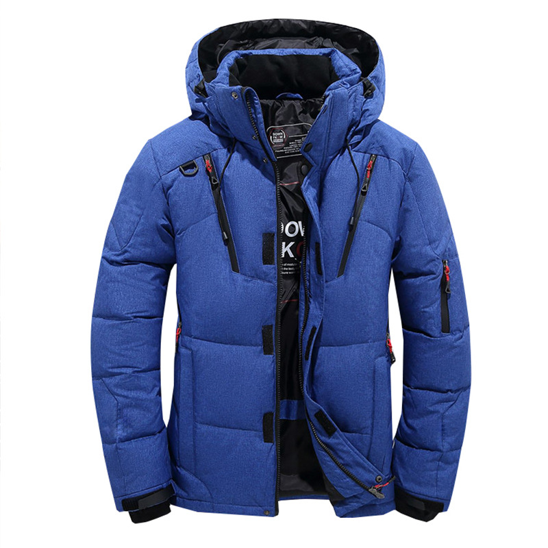 Warm hooded men's dawn jacket - Image 7