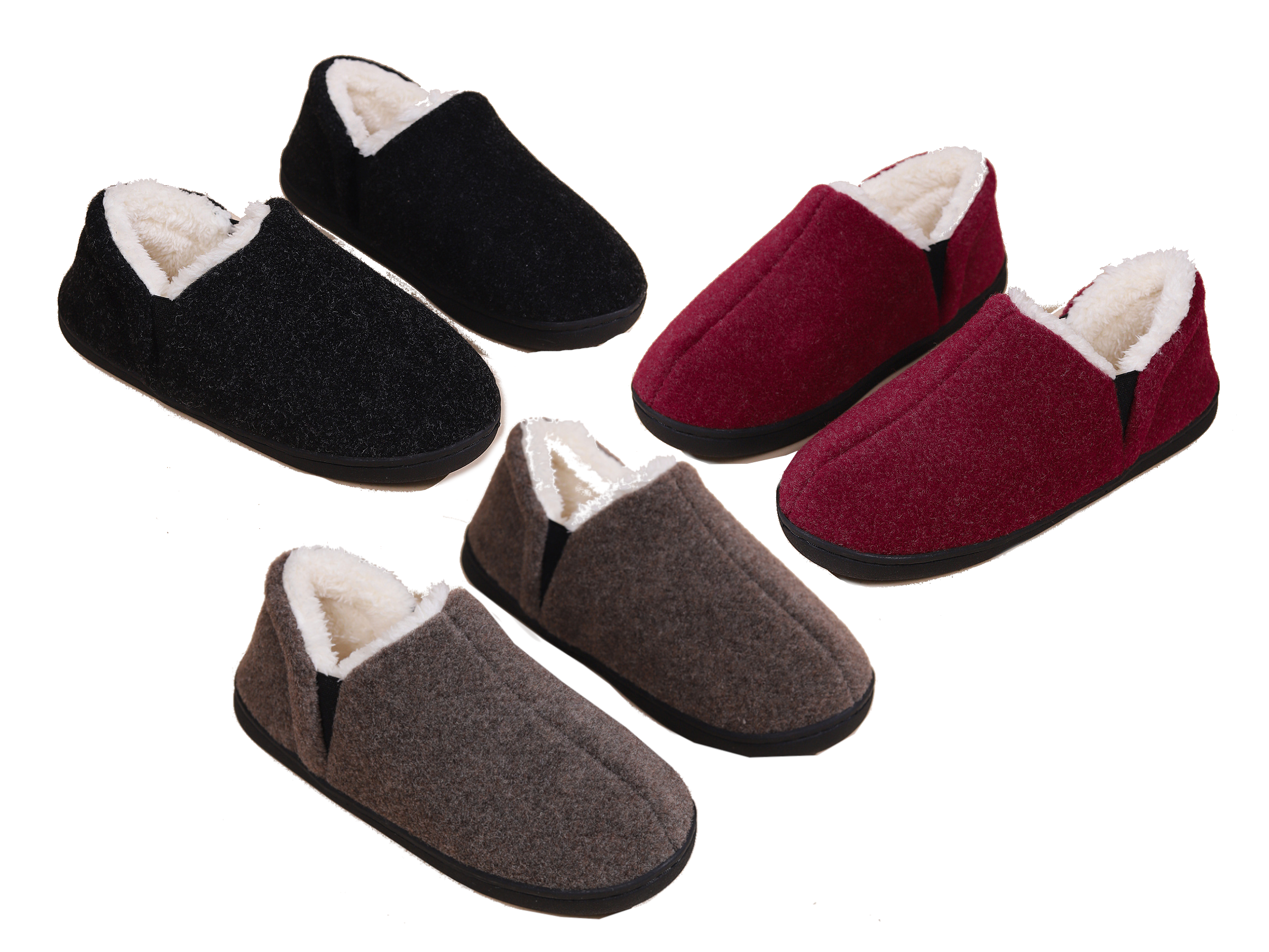 Warm unisex slip on indoor shoes - Image 23