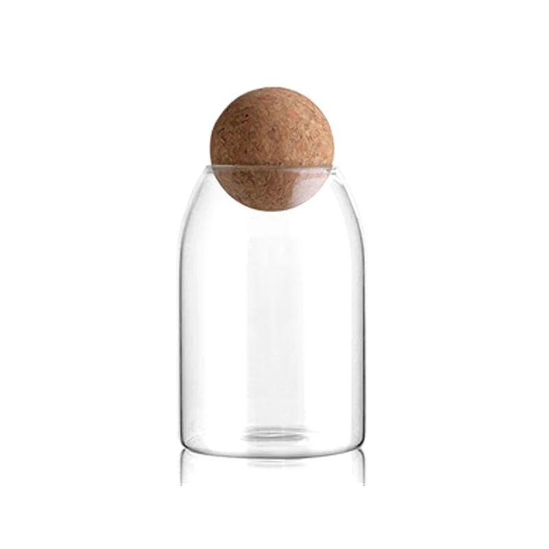 Kitchen clear glass storage jar - Image 6