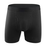 Comfortable long boxer shorts - 3pack black