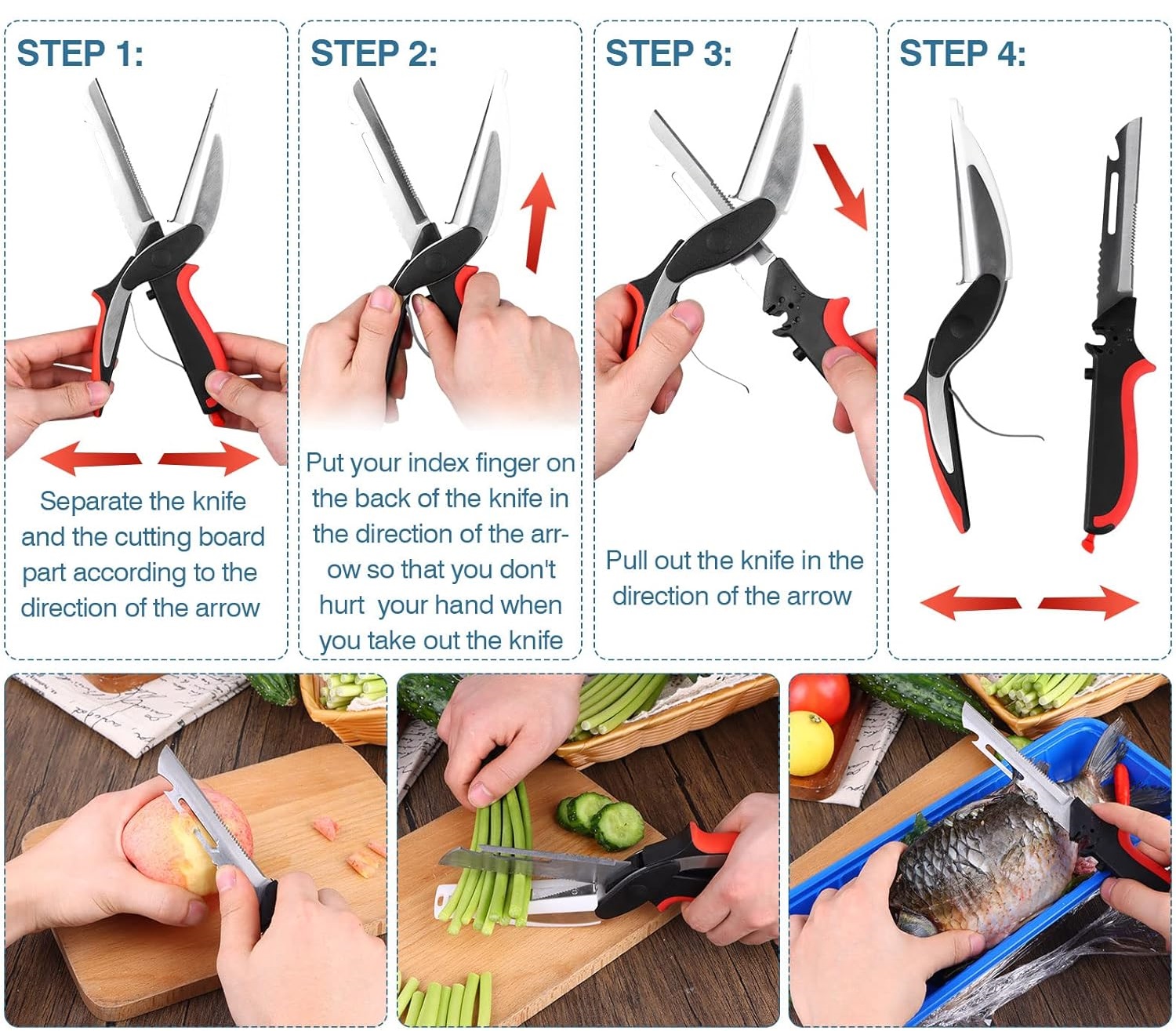 Multi-functional kitchen scissors - Image 8