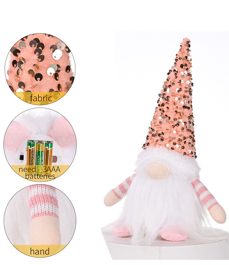 LED glowing Christmas elf doll - Image 7