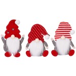 Decorative Santa Claus cutlery holder - 4pack