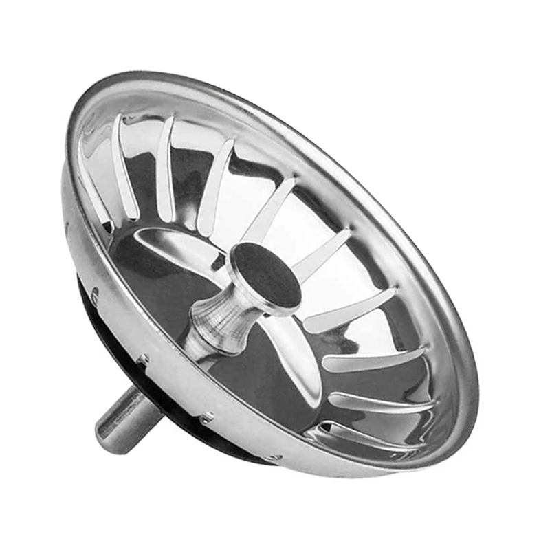 Stainless steel kitchen sink strainer - 2pack - Image 2