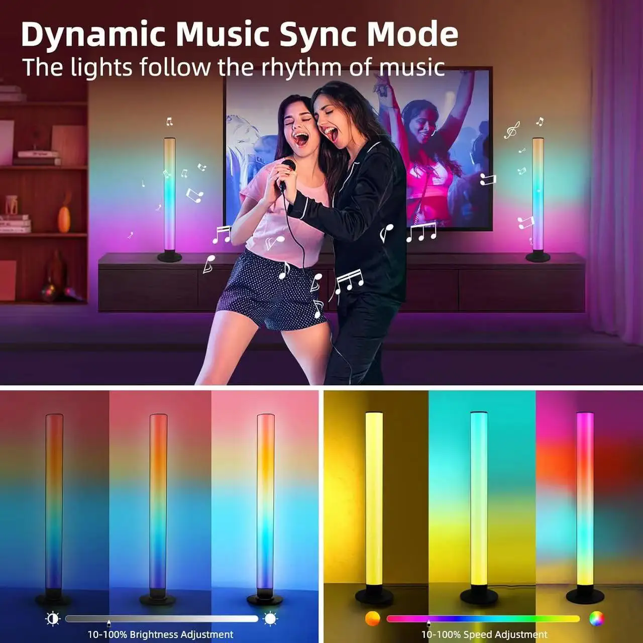 RGB smart LED ambient light with remote control - Image 11