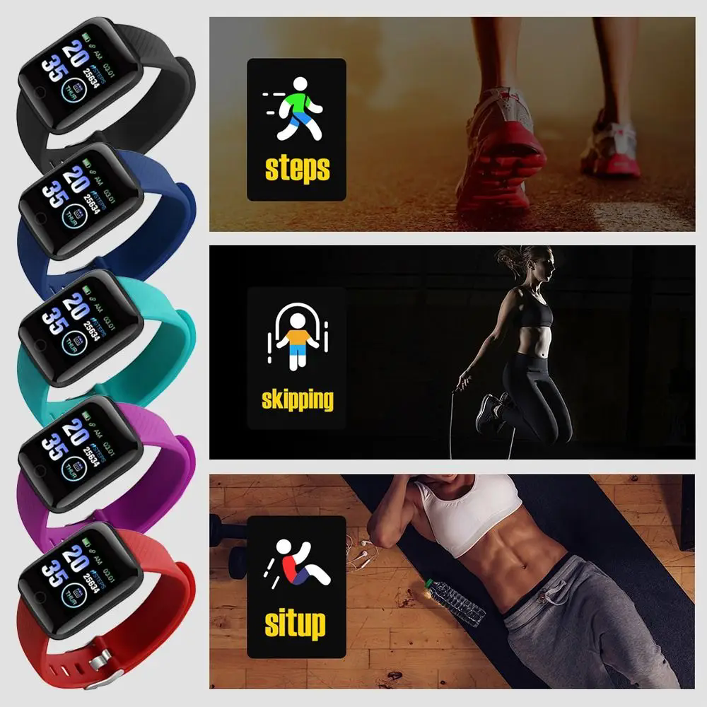 116 Plus smart sports bracelet - Image 10