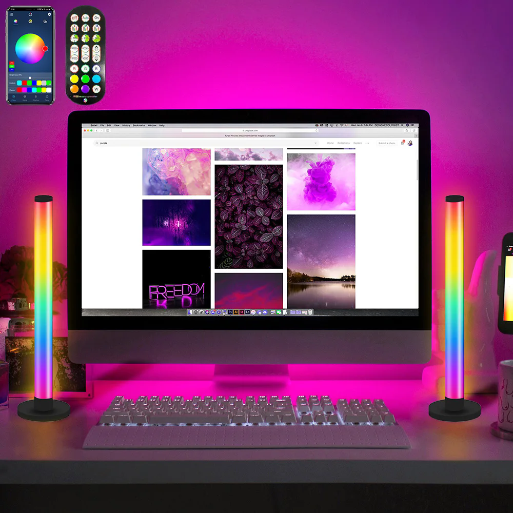 RGB smart LED ambient light with remote control - Image 6