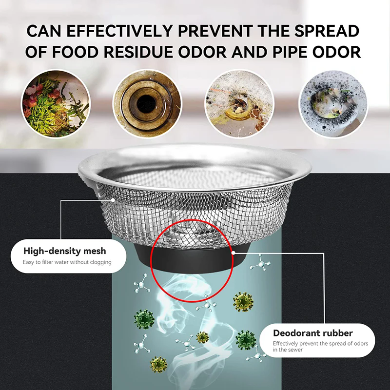 Mesh sink strainer - 2pack - Image 4