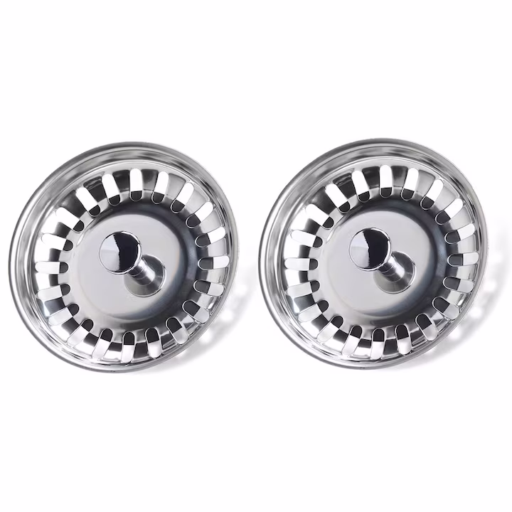 Stainless steel kitchen sink strainer - 2pack - Image 6