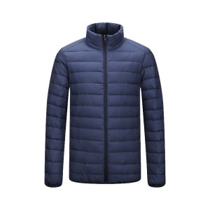 Ultra-thin lightweight jacket for men in Navy