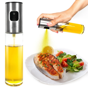 Kitchen glass oil spray bottle