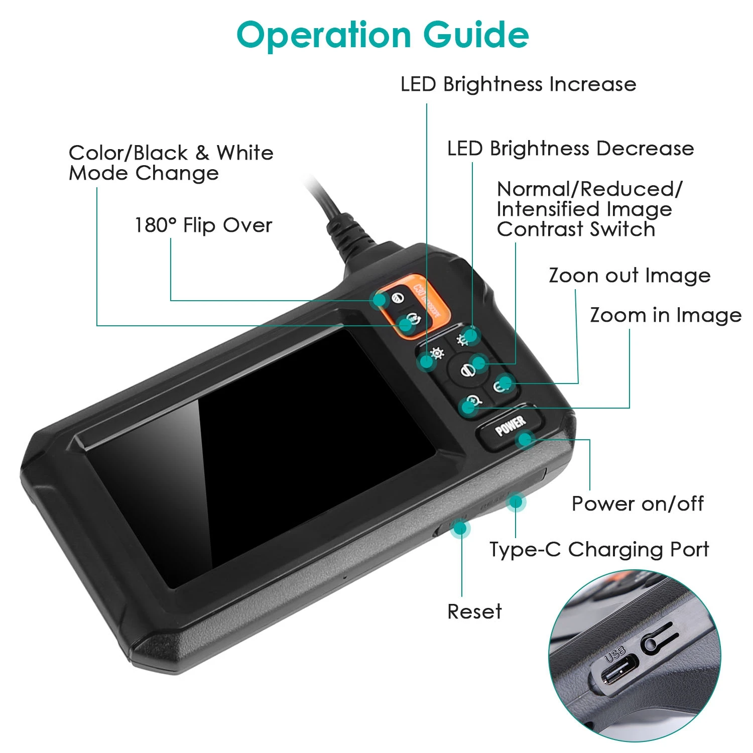 Industrial endoscopic camera tool - Image 4