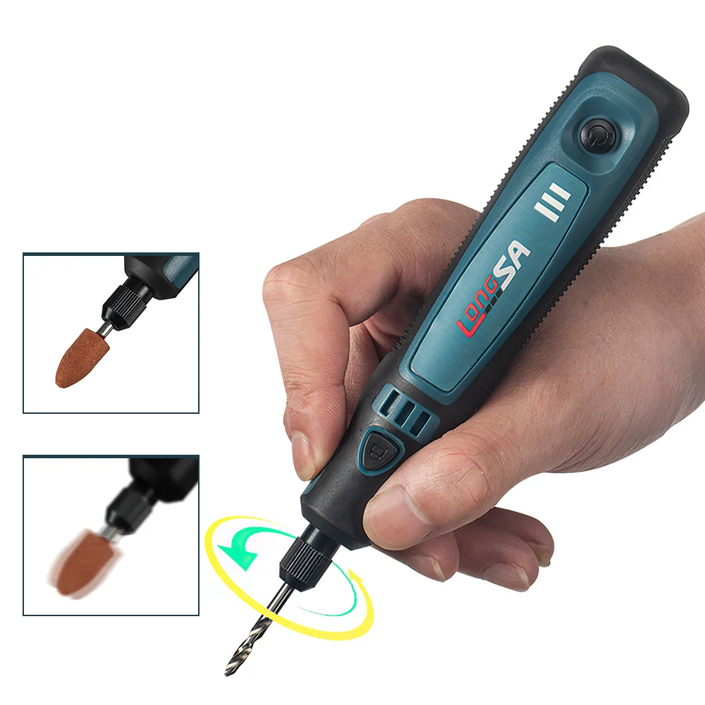Mini portable cordless electric grinder kit - Image 9