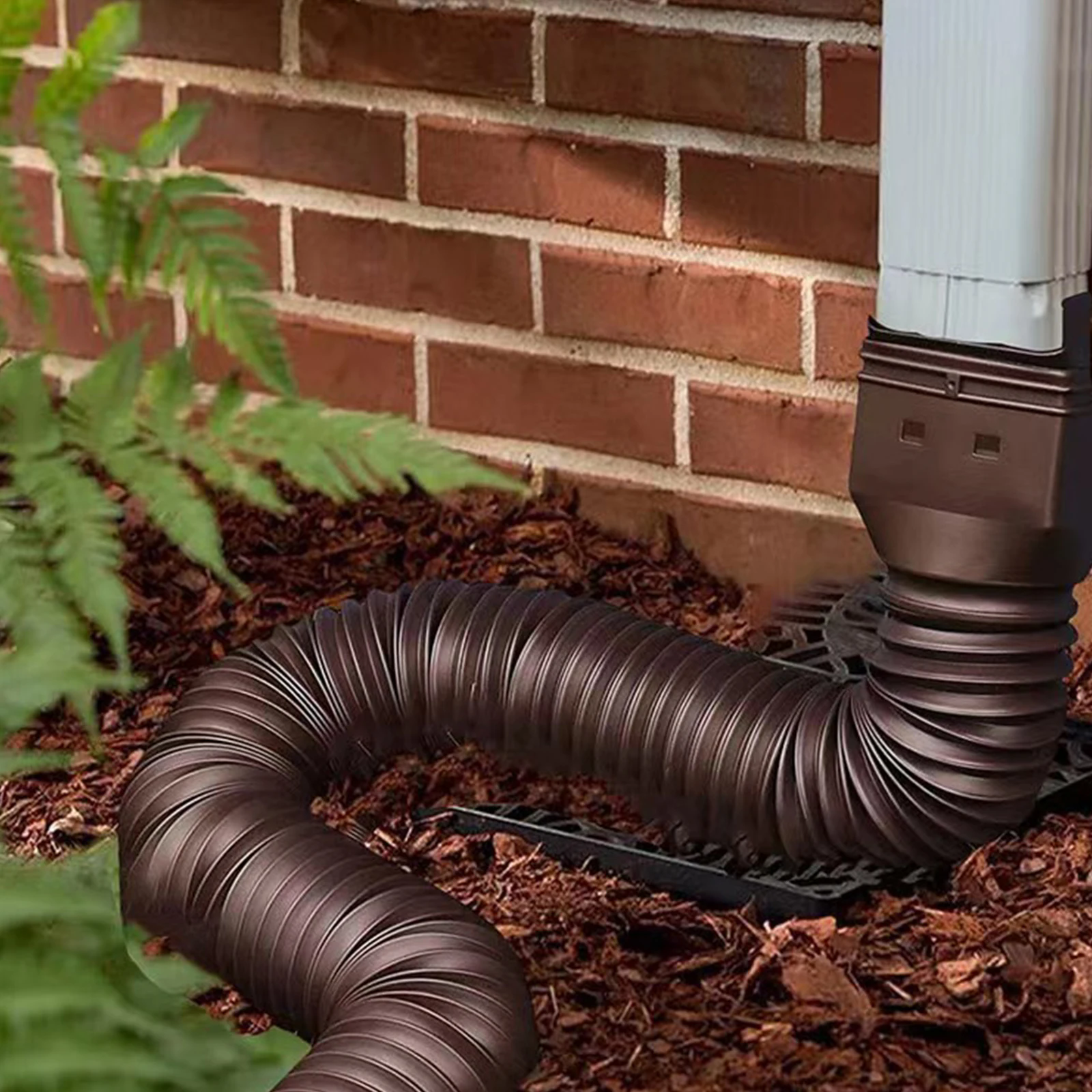 Downspout drain pipe extension with connector - Image 11