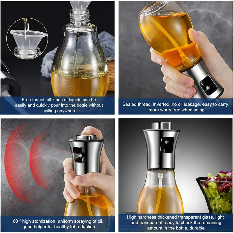 Kitchen glass oil spray bottle - Image 17