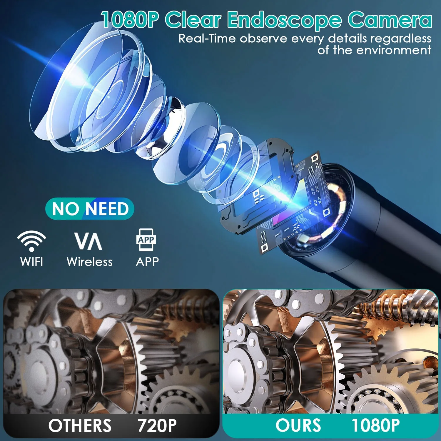 Industrial endoscopic camera tool - Image 18