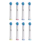Oral-b toothbrush replacement heads - 8pack