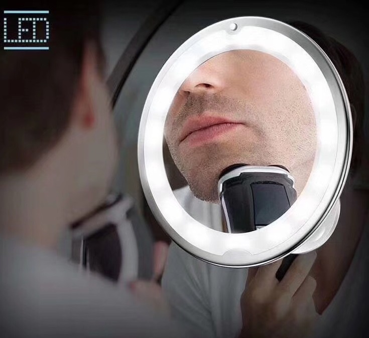 LED light flexible neck magnifying makeup mirror - Image 14