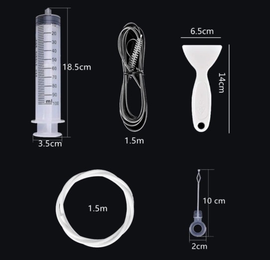 Refrigerator drain cleaning 5 piece tool set - Image 12