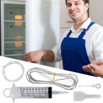 Refrigerator drain cleaning  5 piece tool set