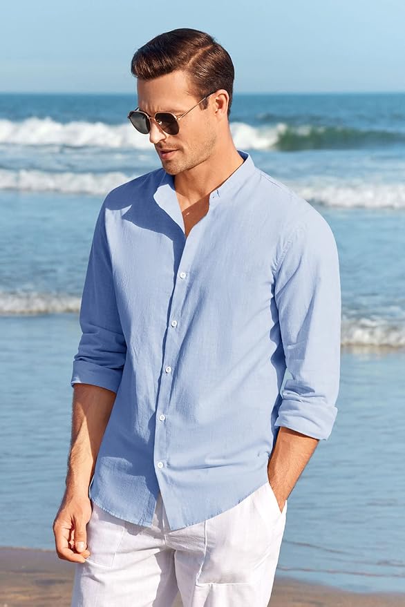 Casual long-sleeve men's shirt - Image 5