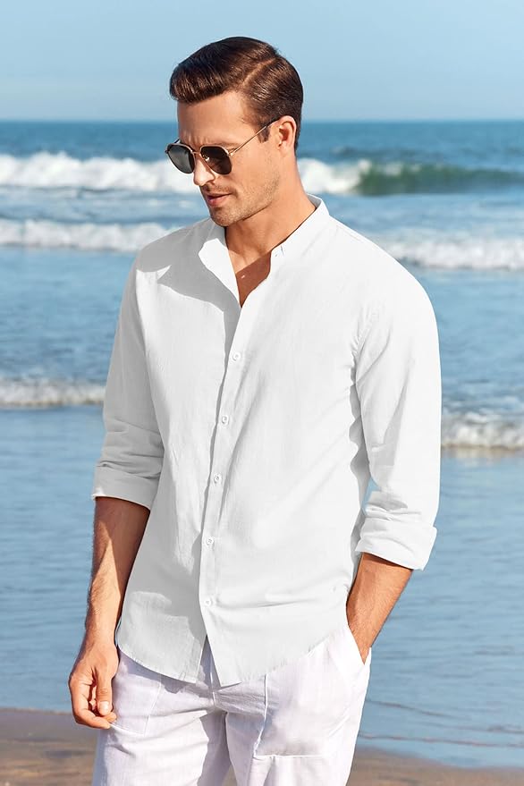 Casual long-sleeve men's shirt - Image 24
