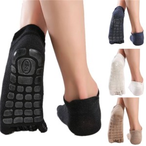 Anti-slip ankle toe socks