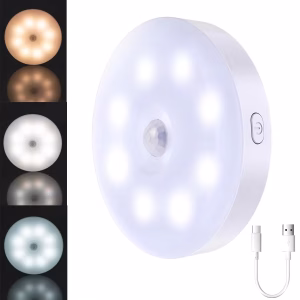 Rechargeable LED motion sensor night light