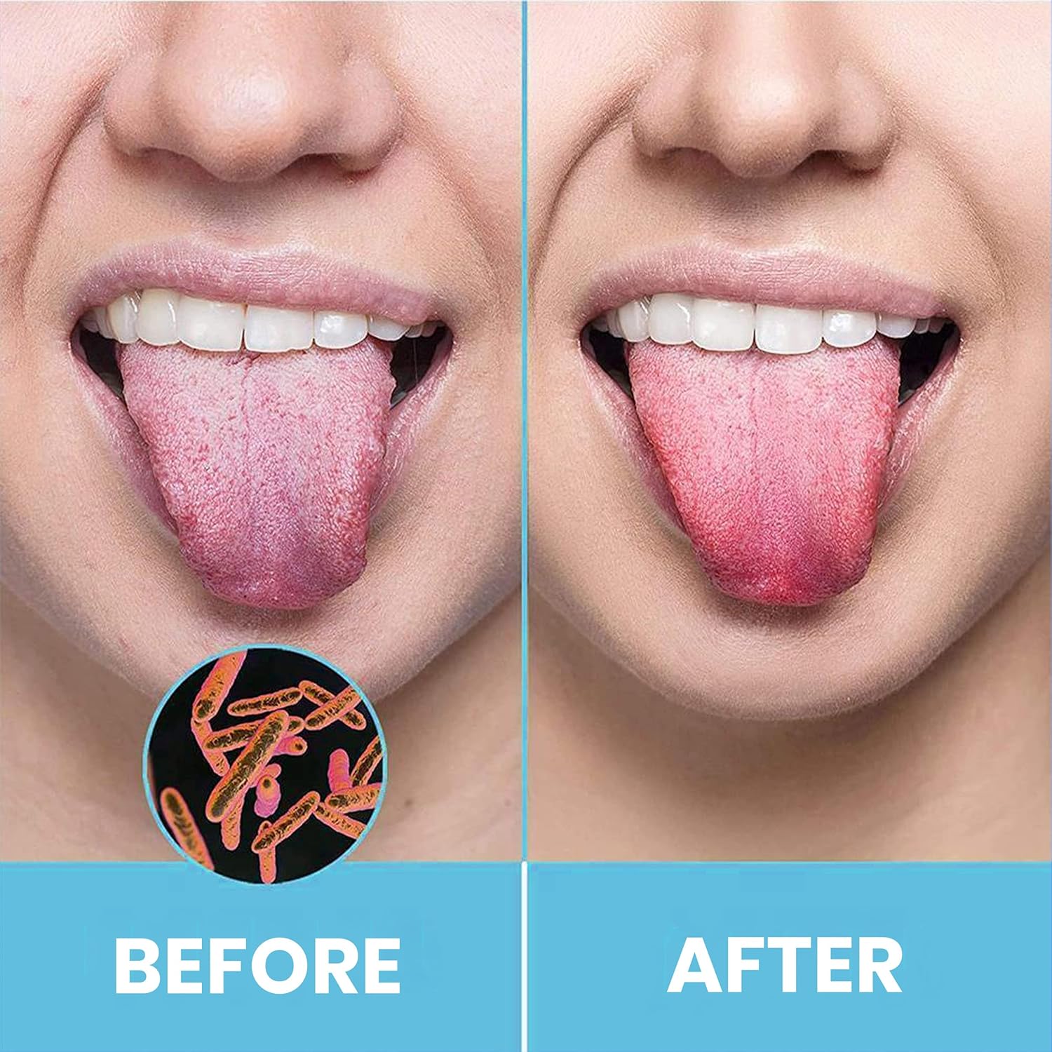 Metal tongue scraper - 2pack - Image 8