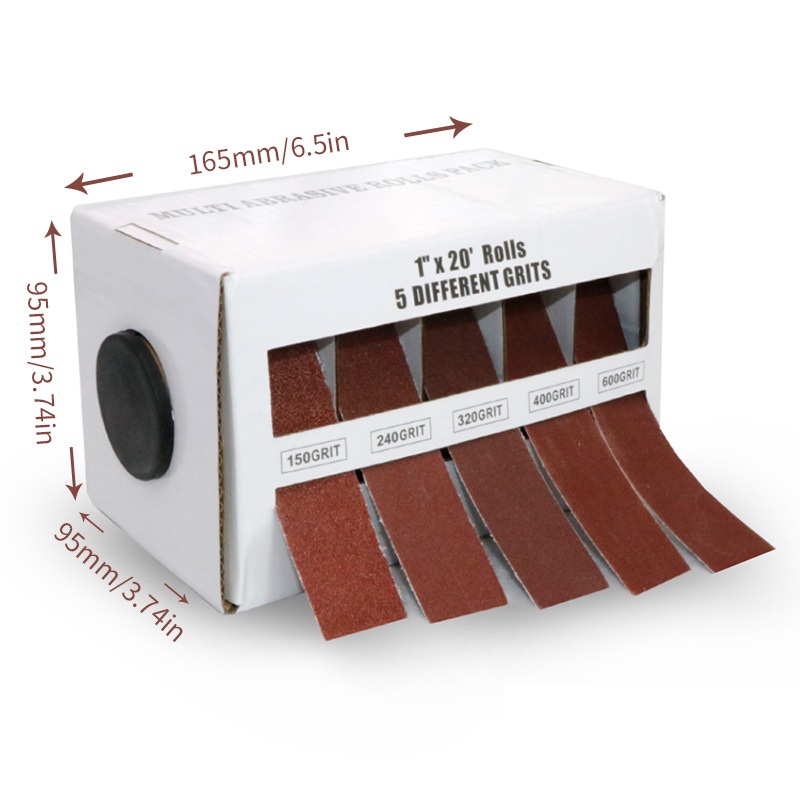 Abrasive sand paper rolls - multi packs - Image 3