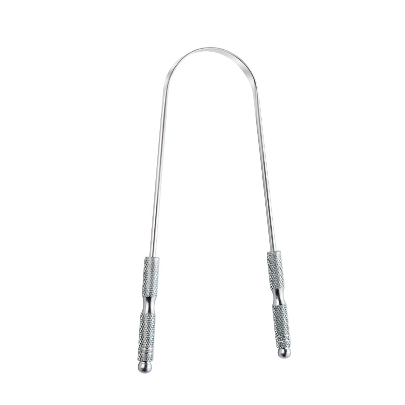 Metal tongue scraper - 2pack - Image 3
