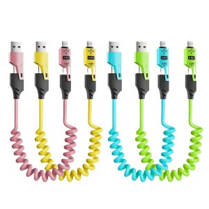 Multi interface extendable fast charging cable