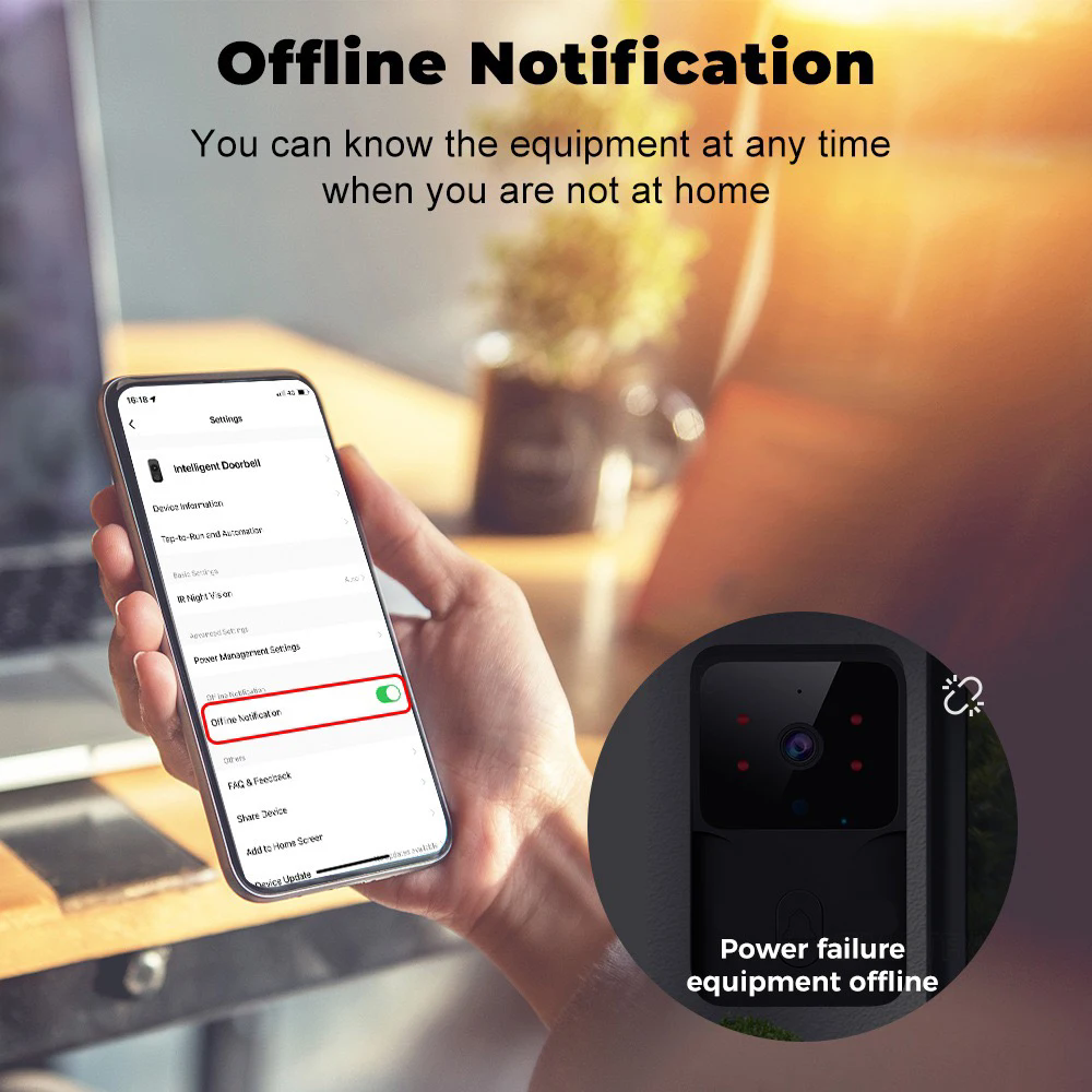 M8 smart wireless doorbell - Image 14
